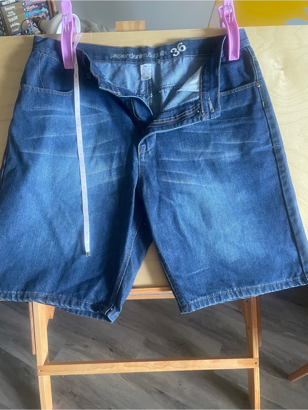Paper Denim & Cloth Indigo Jean Shorts